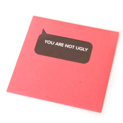 Say Card MMMG - 01 You are not ugly