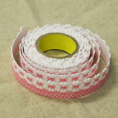 Lace Adhesive Roll Tape - Pink 14