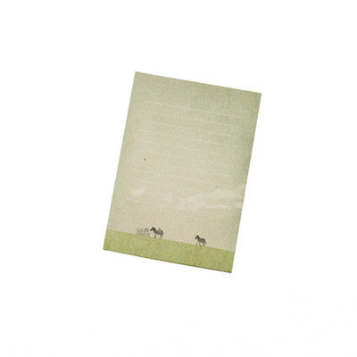 Ecology With Earth Card - Zebra