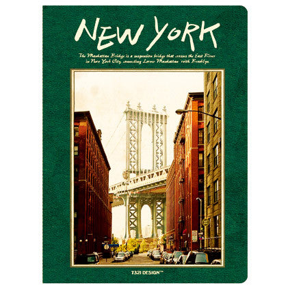 Stitch Notebook - New York - Blank Note - S - VY7137