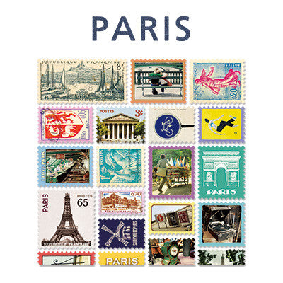 Stamp Sticker Set V.4 - Paris  - B Type 02 - VY4313